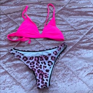 leopard bikini